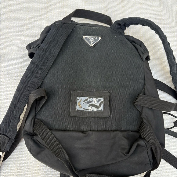 Prada Black Drawstring Backpack - Picture 3 of 9